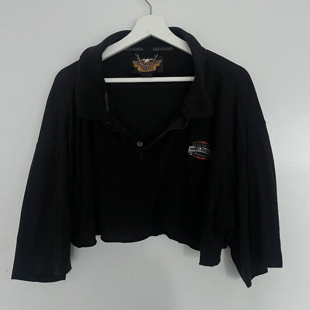 Harley Davidson Cropped Tee